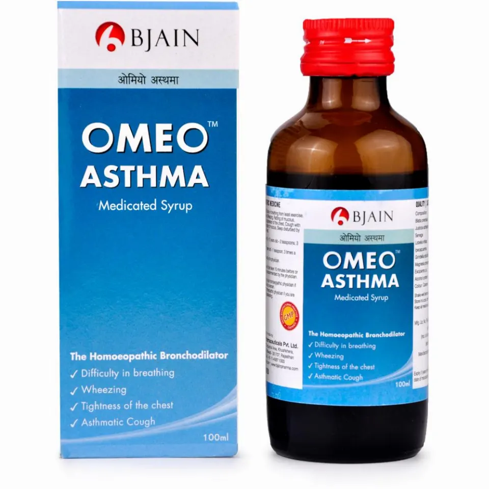 B Jain Omeo Asthma Syrup (100ml)