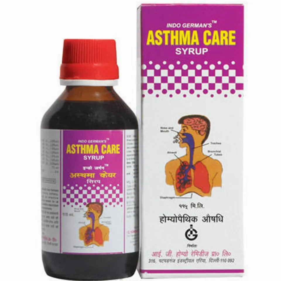 Indo German Asthma Care Syrup (115ml)