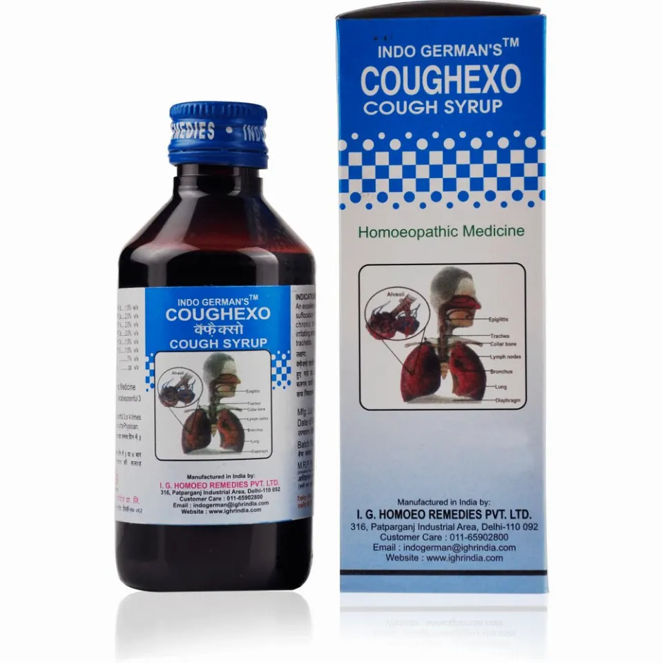 Indo German Coughexo Syrup (115ml)