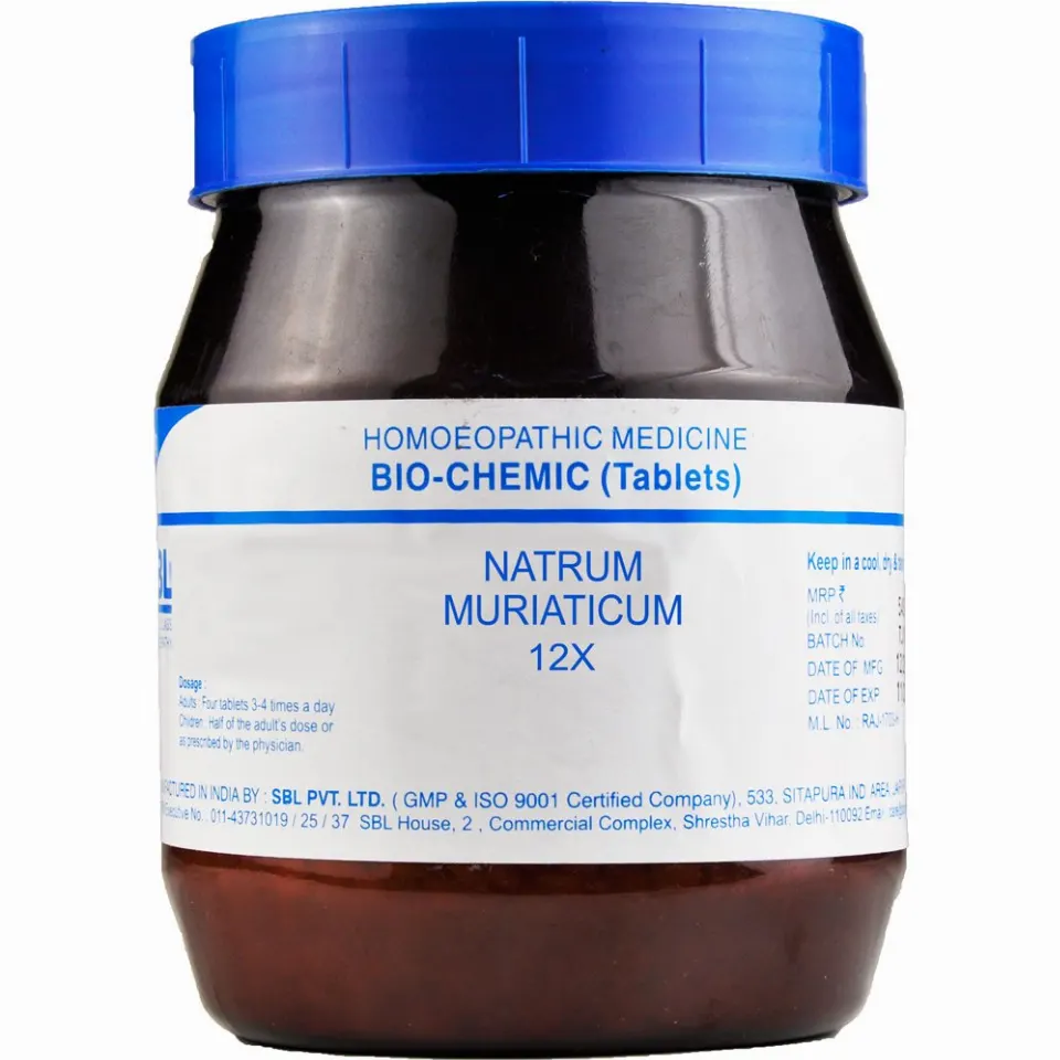 SBL Natrum Muriaticum 12X (450g)