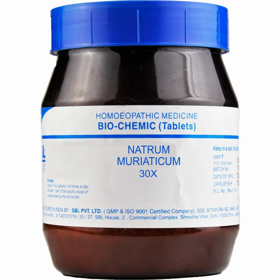 SBL Natrum Muriaticum 30X (450g)