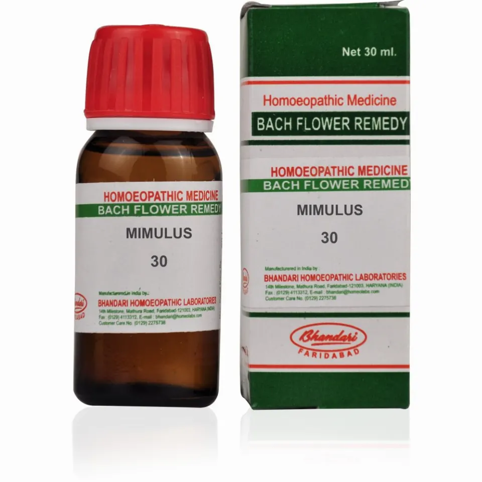 Bhandari Bach Flower Mimulus (30ml)