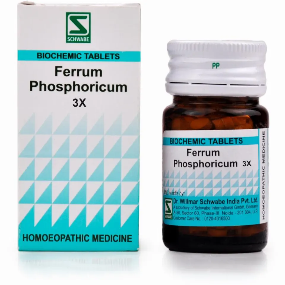 Willmar Schwabe India Ferrum Phosphoricum 3X (20g)